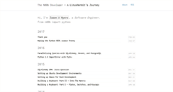 Desktop Screenshot of jasonamyers.com